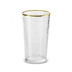 Karaca Akroma Transparent Meşrubat Bardağı 590 Ml Gold