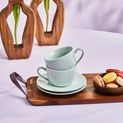 Karaca Seashell 2 Kişilik Çay Fincanı 200 Ml Beyaz