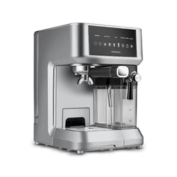 Karaca MyCaffe Barista S10 Entegre Süt Hazneli, Otomatik Espresso, Latte ve Cappuccino Makinesi Galaxy Grey