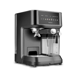 Karaca MyCaffe Barista S10 Entegre Süt Hazneli, Otomatik Espresso, Latte ve Cappuccino Makinesi Matte Black