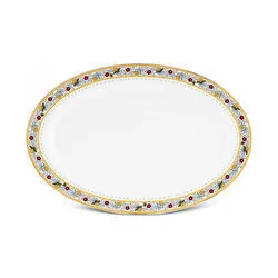 Karaca Nevra Kayık Tabak 35 Cm