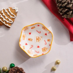 Karaca New Year Yılbaşı Candy Hexagon Çerezlik 10 Cm 