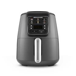 Karaca Air Pro Cook Köz Steel XL Çelik Hazneli Airfryer Space Gray