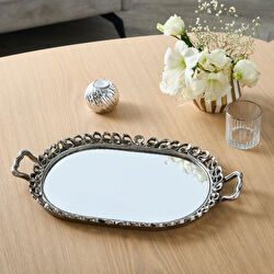 Karaca Corrine Dekoratif Tepsi 51 x 3,5 x 31,5 cm