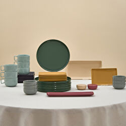 Karaca Stream Bone Monaco 34 Parça 6 Kişilik Kahvaltı Takımı