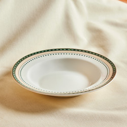 Karaca Melda Noktalı Çukur Tabak 22 Cm