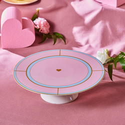 Karaca Talya Ayaklı Kek Standı 30 Cm Pembe