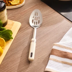 Karaca Mastermaid Oluklu Servis Kaşığı Krem