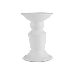 Karaca Stone Mumluk Beyaz 12,8x12,8x18,7 cm