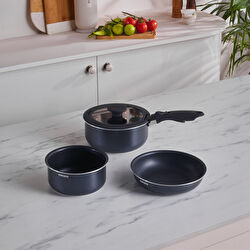 Karaca Biodiamond Smart Clip İndüksiyon Tabanlı 5 Parça Tencere Seti