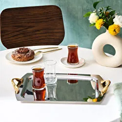 Karaca Plata Dikdörtgen Çelik Tepsi