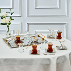 Karaca Kant 12 Kişilik 40 Parça Çay Seti Gold