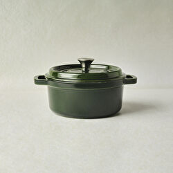 Karaca Heritage Demir Döküm Emayeli Tencere Kırmızı 24 cm