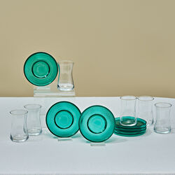 Karaca Massimo 6 Kişilk 12 Parça Çay Seti