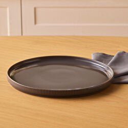 Karaca Massimo Servis Tabağı Antrasit 26 cm