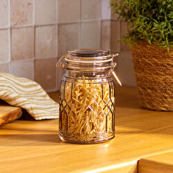 Karaca Storica Kilit Kapaklı Cam Kavanoz 700 ml