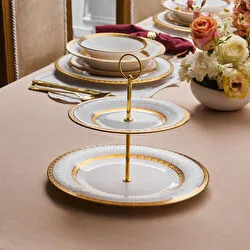 Karaca Royal Bone Victoria Katlı Kurabiyelik Gold