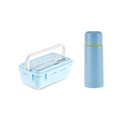 Karaca Ferby Termos Fusca Lunch Box Mavi
