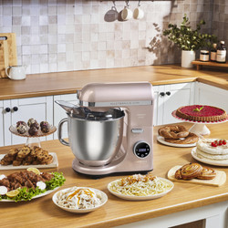Karaca Mastermaid Chef Ultra D2000W Dijital Ekranlı Hamur Yoğurma Makinesi Mineral Gold 7L