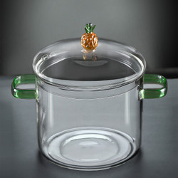 Borglas Ananas Serie Cam Derin Tencere 16 cm