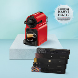 Nespresso C40 Inissia Kırmızı Kahve Makinesi_0