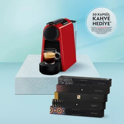 Nespresso D30 Essenza Mini Kırmızı Kahve Makinesi_0