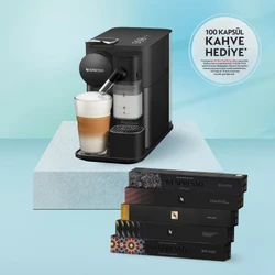 Nespresso F121 Lattissima One Süt Çözümlü Kahve Makinesi,Siyah