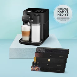 Nespresso F541 Gran Latissima Süt Çözümlü Kahve Makinesi, Siyah