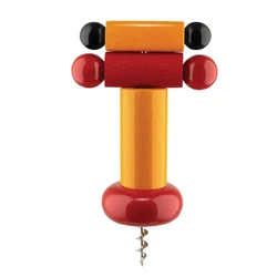 Alessi Ettore Sottsass Tirbüşon 18 cm x 6 cm Sarı