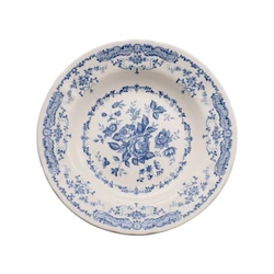 Bitossi Home Rose Blue Floral Çorba Tabağı 23,3 cm_0