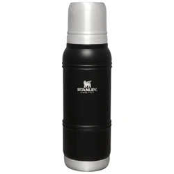 Stanley The Artisan Paslanmaz Hammertone Termos 1L Çelik Black