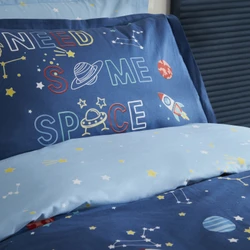 Karaca Home Young Space Tek Kişilik Nevresim Takımı