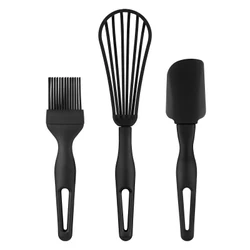 Emsan Cherry 3'lü Spatula Ve Çırpıcı Set