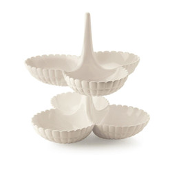 Guzzini Tiffany 2 Katlı Çerezlik Mavi 
