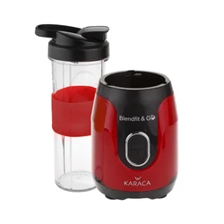 Karaca Blendfit Go Personal Kişisel Smoothie Blender Red