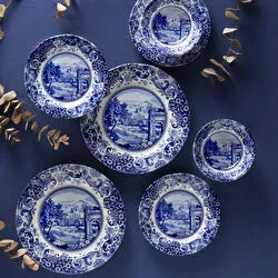 Karaca Blue Castle 6 Kişilik Yemek Takımı