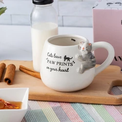 Karaca Animal Cat Mug Kupa 465 Ml