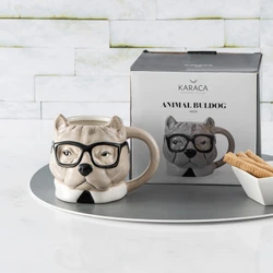 Karaca Animal Buldog Mug 483 Ml