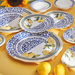 Karaca Lemon 26 Parça 6 Kişilik Kahvaltı/Servis Takımı