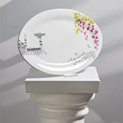 Karaca X İst Collection Erguvan Büyük Kayık Tabak
