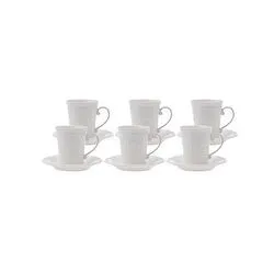 Karaca Globy 6 Kişilik Kahve Fincan Takımı 90 ml