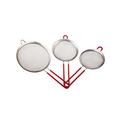 Karaca Ruby 3 Parça Paslanmaz Çelik Süzgeç Seti