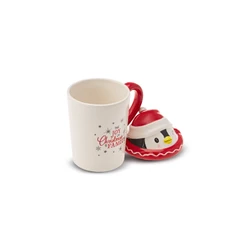 Karaca New Year Penguin Kapaklı Kupa/Mug 350 ml