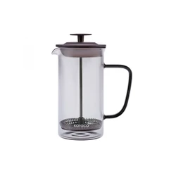 Karaca Valentina Borosilikat Cam French Press 350 ml Grey