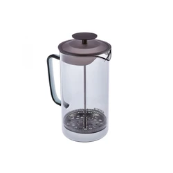 Karaca Valentina Borosilikat Cam French Press 1000 ml Grey