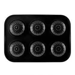 Karaca Ayçicek 6'lı Muffin Kek Kalıbı