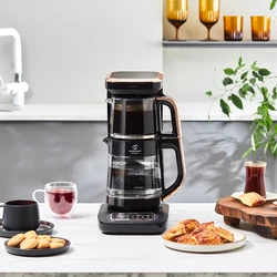 Karaca Çaysever Robotea Pro 4 in 1 Cam Çay Makinesi Wood Craft