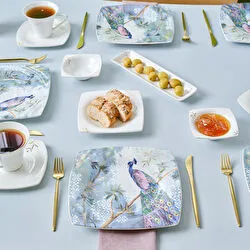 Karaca Fine Pearl Pavo 26 Parça 6 Kişilik Kahvaltı Seti