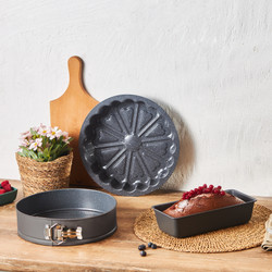 Karaca Lina Sliced Rosegold Cast Iron Cake Pan