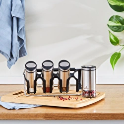 Walter Ratti Inox Karaca Walter Inox Line 4'lü Baharat Takımı | Karaca